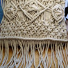 ALMOHADON TEJIDO MACRAME