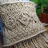 ALMOHADON TEJIDO MACRAME
